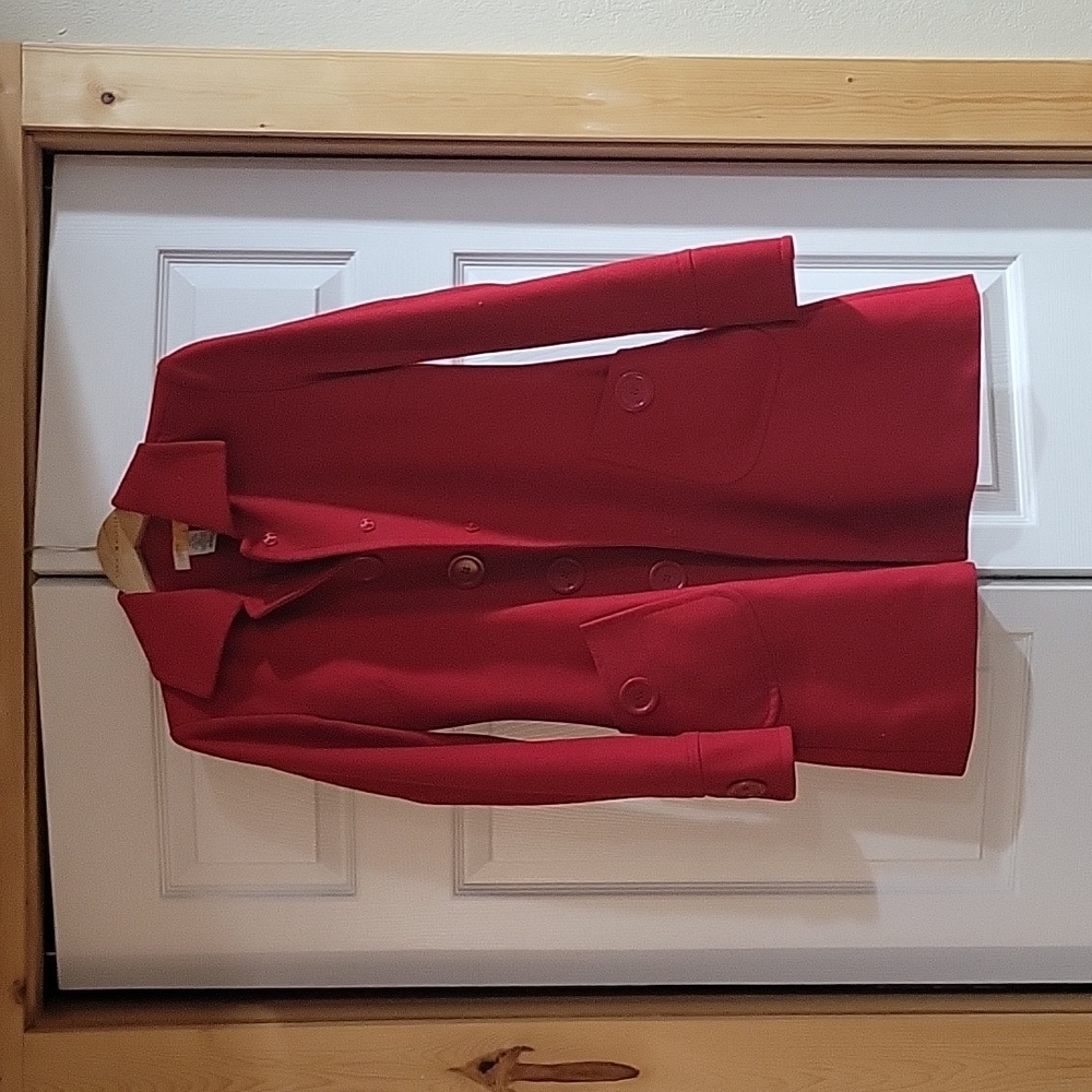 Women's Red Coat Size small